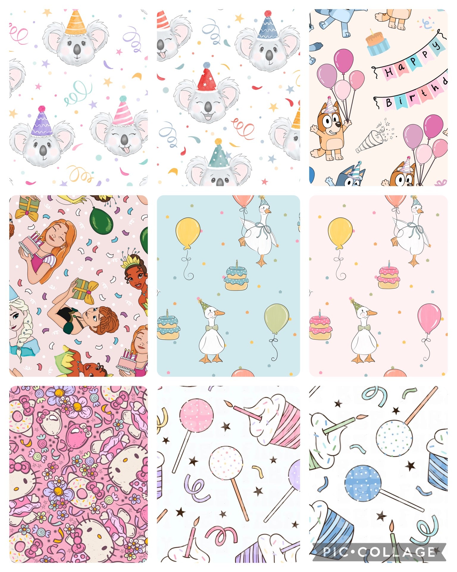 Birthday Play Set