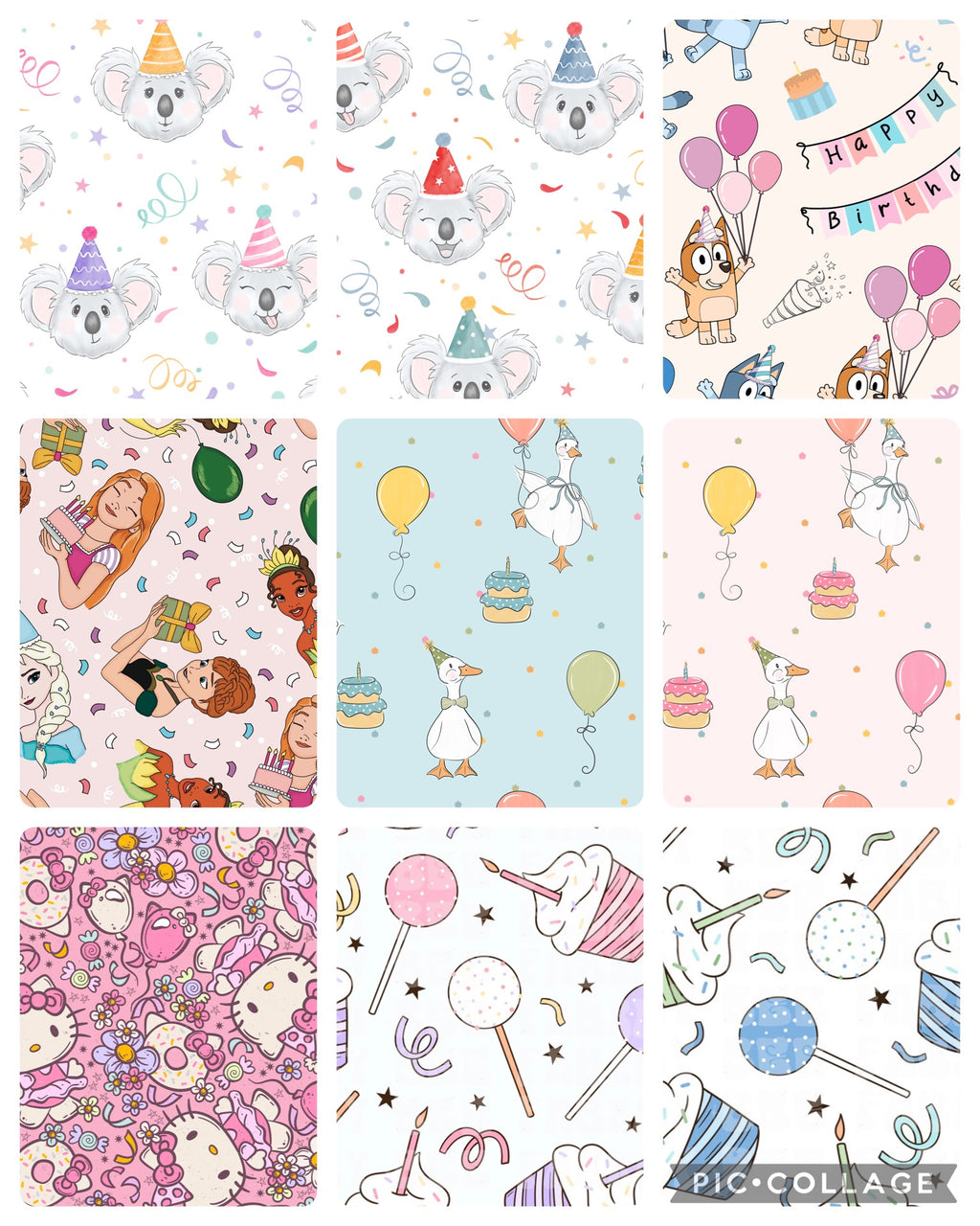 Birthday Play Set