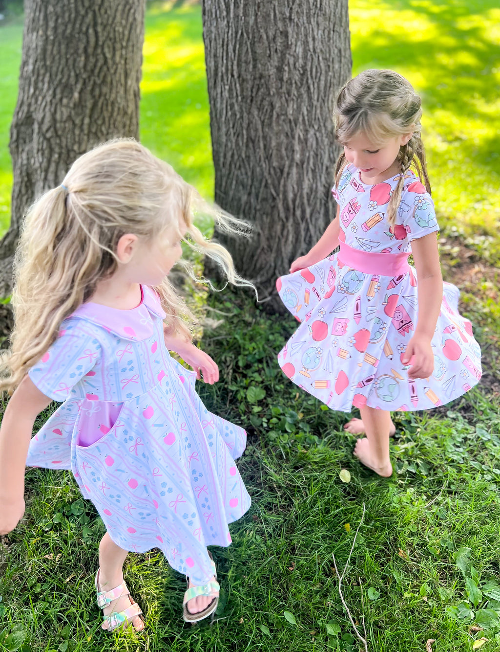 Pocket Dress with Collar